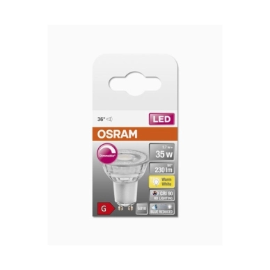 OSRAM alt Dimbar spotlight LED 3,7W 2700K ra90