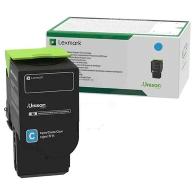 Lexmark Toner cyan, 5000 sivua 78C2XCE Vastaa: N/A