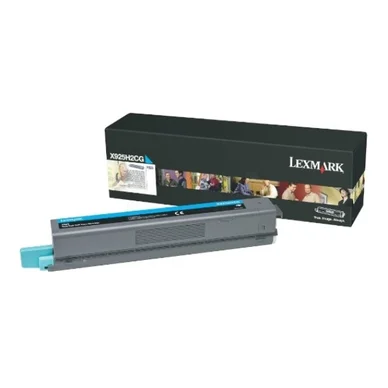 Lexmark Tonerkassette cyan, 7.500 sider, høj kapacitet X925H2CG Modsvarer: N/A