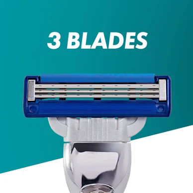 Gillette Mach3 Turbo Rakhyvel + 2 rakblad