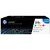 HP 304A Tonerkassette 3-pack C/M/Y