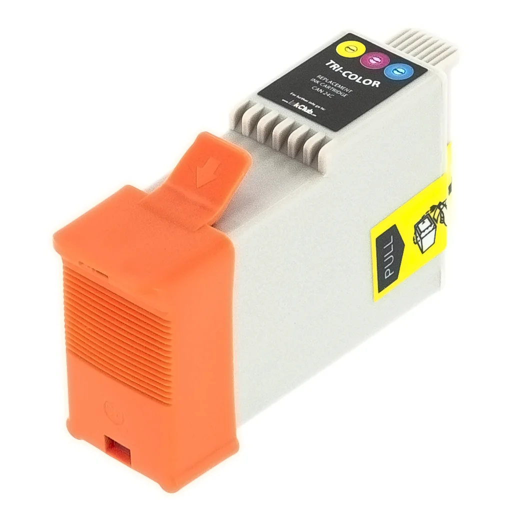 Bläckpatron trefärg, ersätter Canon CLI-24 C