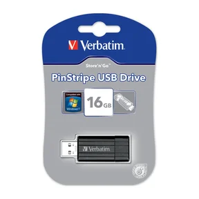 USB 2.0 memory, Store'N'Go, 16GB, PinStripe