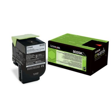 Lexmark Tonerkassette sort 2.500 sider 80C2SKE
