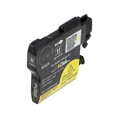 Bläckpatron svart, ersätter Brother LC1100BK