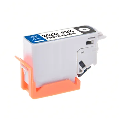 WL Blækpatron, erstatter Epson 202XL, fotosort, 12 ml 0T02H1 Modsvarer: C13T02H14010