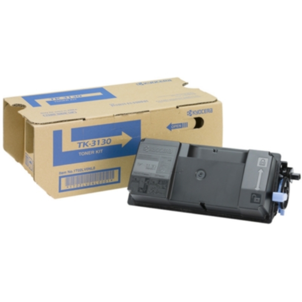 Kyocera Tonerkassett sort, 25.000 sider TK-3130 Tilsvarer: N/A