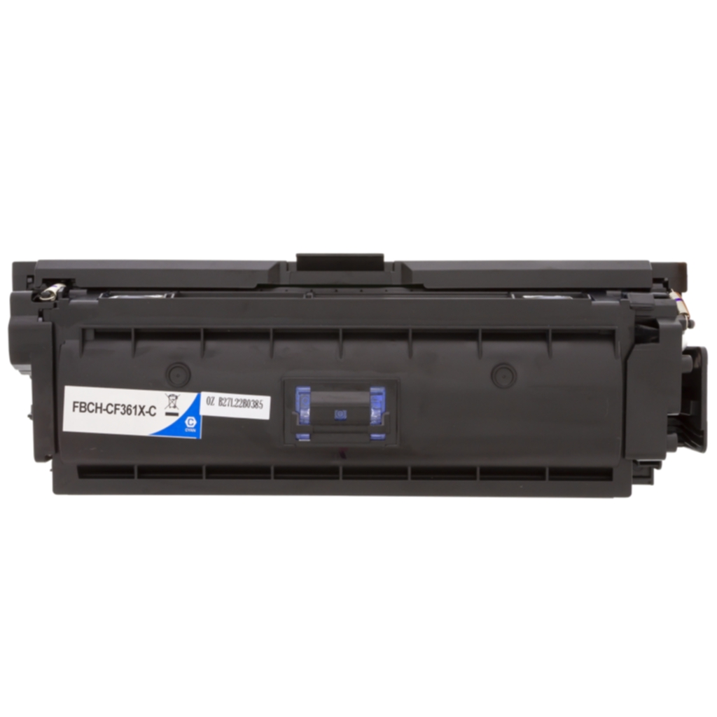 Tonerkassett, erstatter HP 508X, cyan, 9.500 sider Toner