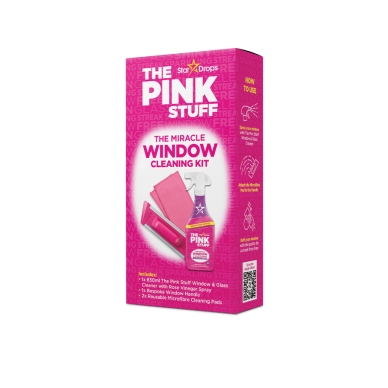 The Pink Stuff The Pink Stuff Window Cleaning Kit 1-p PIWKEXP060 Modsvarer: N/A