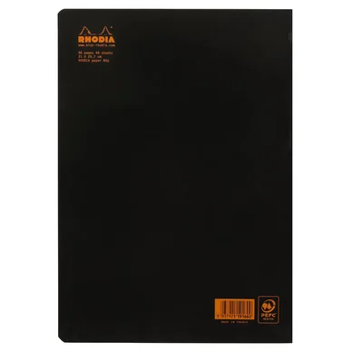 Rhodia Classic stapl black A4 dot