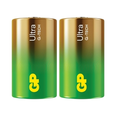 GP BATTERIES alt GP Ultra Alkaline Batteri D/LR20/13AU 2-pack