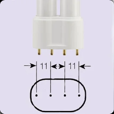 Kompaktlysrör 2G11 230V 18W 3000K