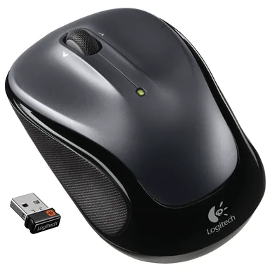 LOGITECH LOGITECH M325 Trådløs mus. Sølvfarvet (mørk). 910-002142 Modsvarer: N/A