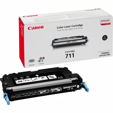Canon Canon 711BK Tonerkassette sort 1660B002 Modsvarer: N/A billede