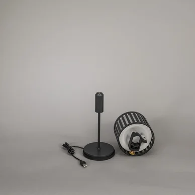 Bottle Bordslampa LED USB Svart 2200K/2700K dimbar