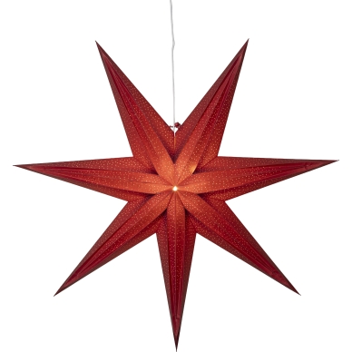 Star Trading Star Trading Papirstjerne Holly 75 cm Rød 502-94 Modsvarer: N/A