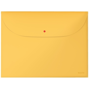 Leitz Cosy Privacy Dokumentenhülle mit 2 Taschen gelb