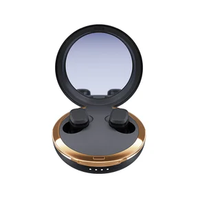 Happy Plugs Adore Hörlurar Trådlös In-Ear, Svart