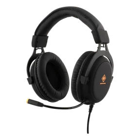 Deltaco DH310 Gaming Headset 57mm, LED, svart