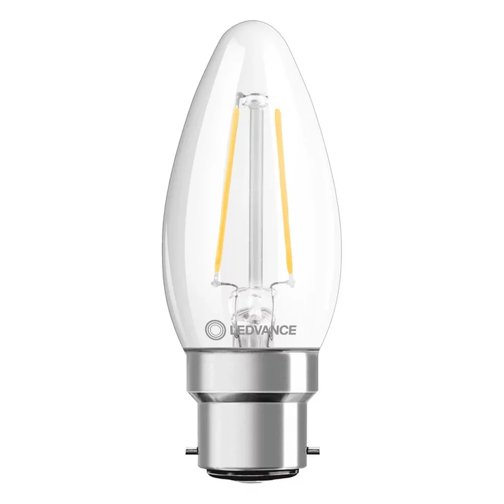 Ledvance LED kronljus 2700K 250lm B22d 2,5W