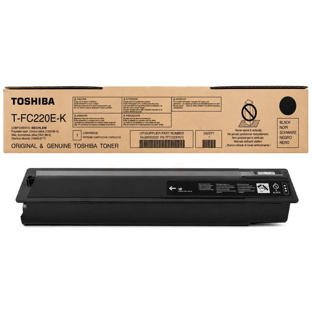 Toshiba T-FC 220 E Tonerkassett Svart