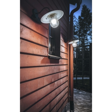 LED-Normal lampe Filament E27 4,5W/827 Skumringsrelæ
