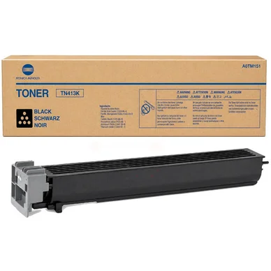 Konica Minolta Konica Minolta TN-413 K Tonerkassette sort A0TM151 Modsvarer: N/A