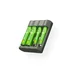 GP Recharge batteriladdare inkl. 2x AA 2100mAh+2x AAA 800mAh