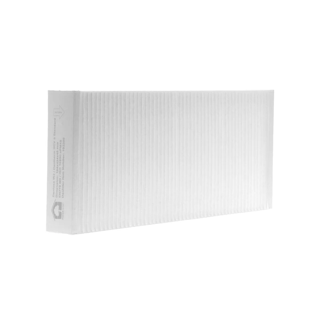 Standardfilter till Danfoss W2, Dantherm HCV 5 fiberplast