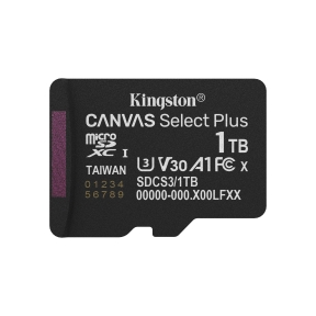1TB microSDXC Canvas Sel+ G3 150R A1 No Adapter
