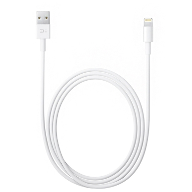 Xiaomi alt ZMI Premium USB-kabel, USB-A till Lightning 1 m vit