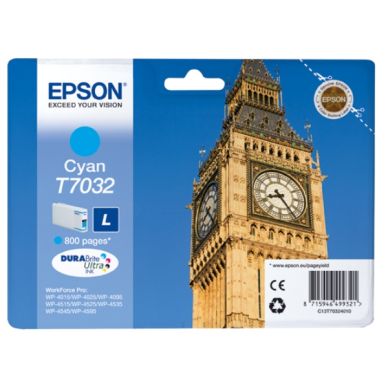 Epson Epson T7032 Mustepatruuna Cyan, EPSON