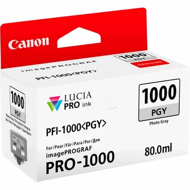 Canon Canon PFI-1000 PGY Mustepatruuna harmaa PFI-1000PGY Vastaa: N/A