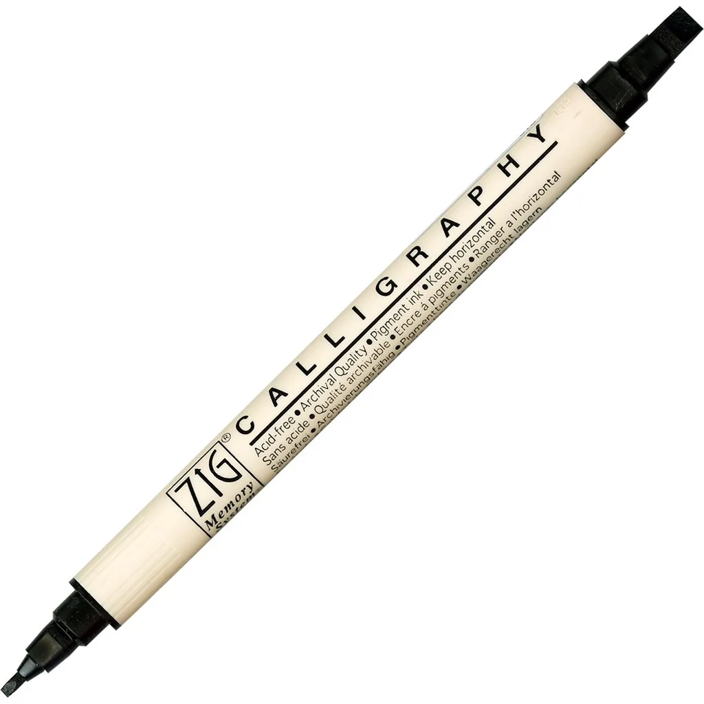 ZIG MS Calligraphy Pure Black
