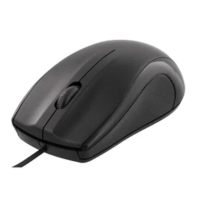 DELTACO optisk mus, 3 knappar med scroll, USB