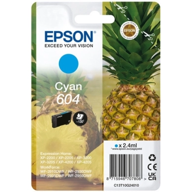 EPSON alt Epson 604 Blekkpatron cyan