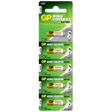 GP BATTERIES GP Alkaalisia erityisparistoja 12V, 27A, 5-pakkaus 17736 Vastaa: N/A