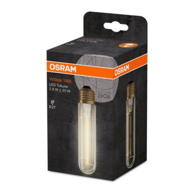 OSRAM alt LED pære E27 2,8W 2400K 200 lumen Osram vintage 1906