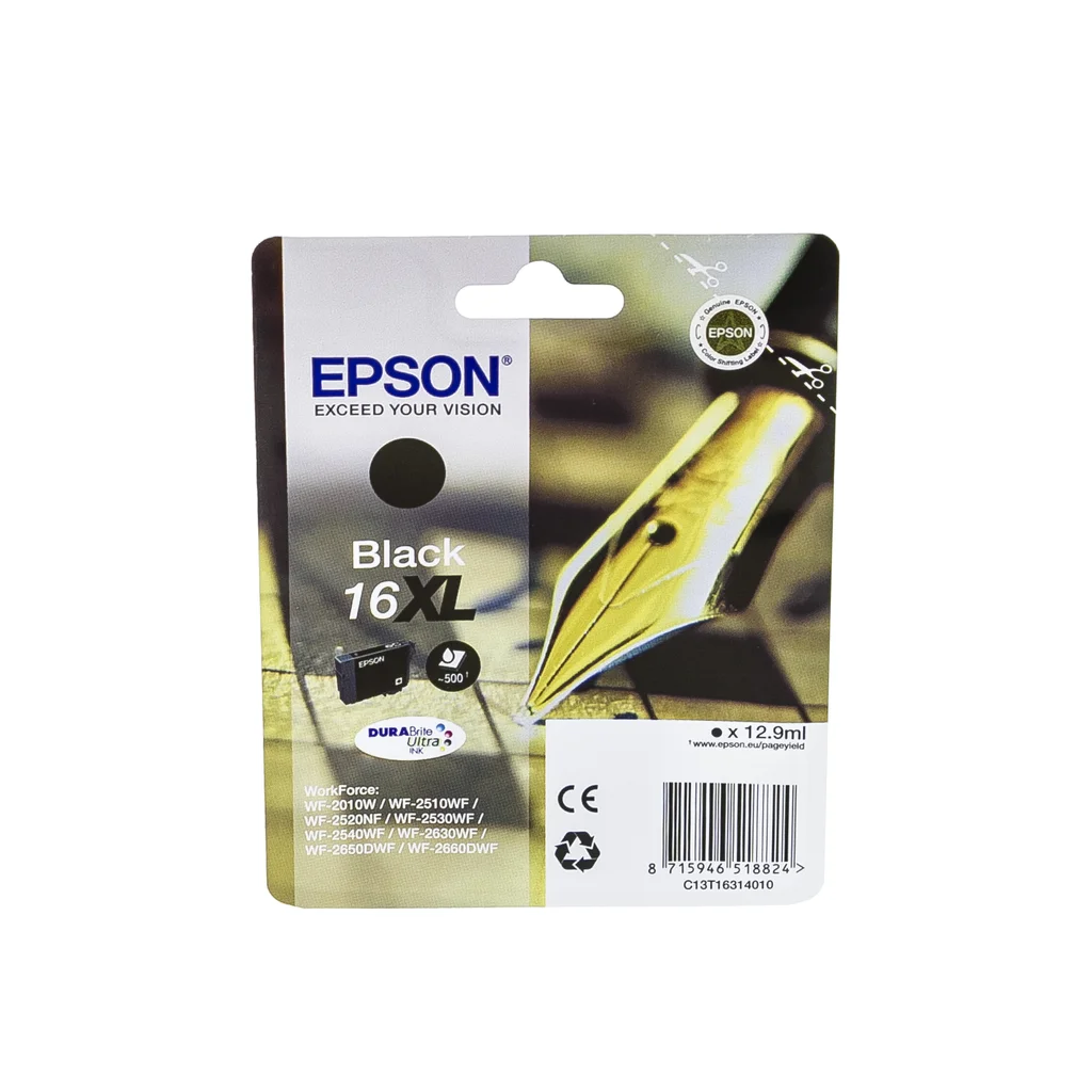 Epson 16XL Bläckpatron Svart