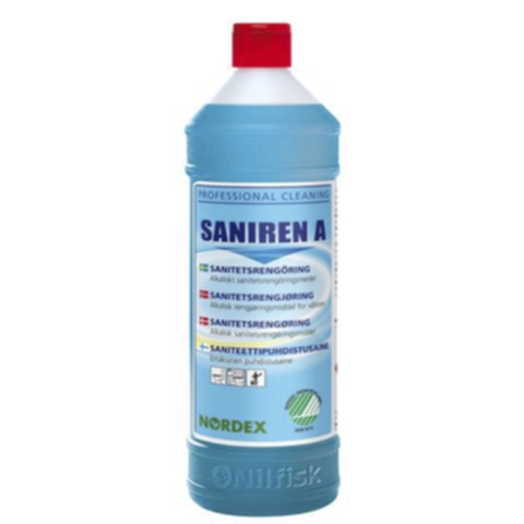 Nordex Nordex sanitetsrengjøring Saniren A, 1 L Andre rengjøringsprodukter,Rengjøringsmiddel,Rengjøringsmiddel
