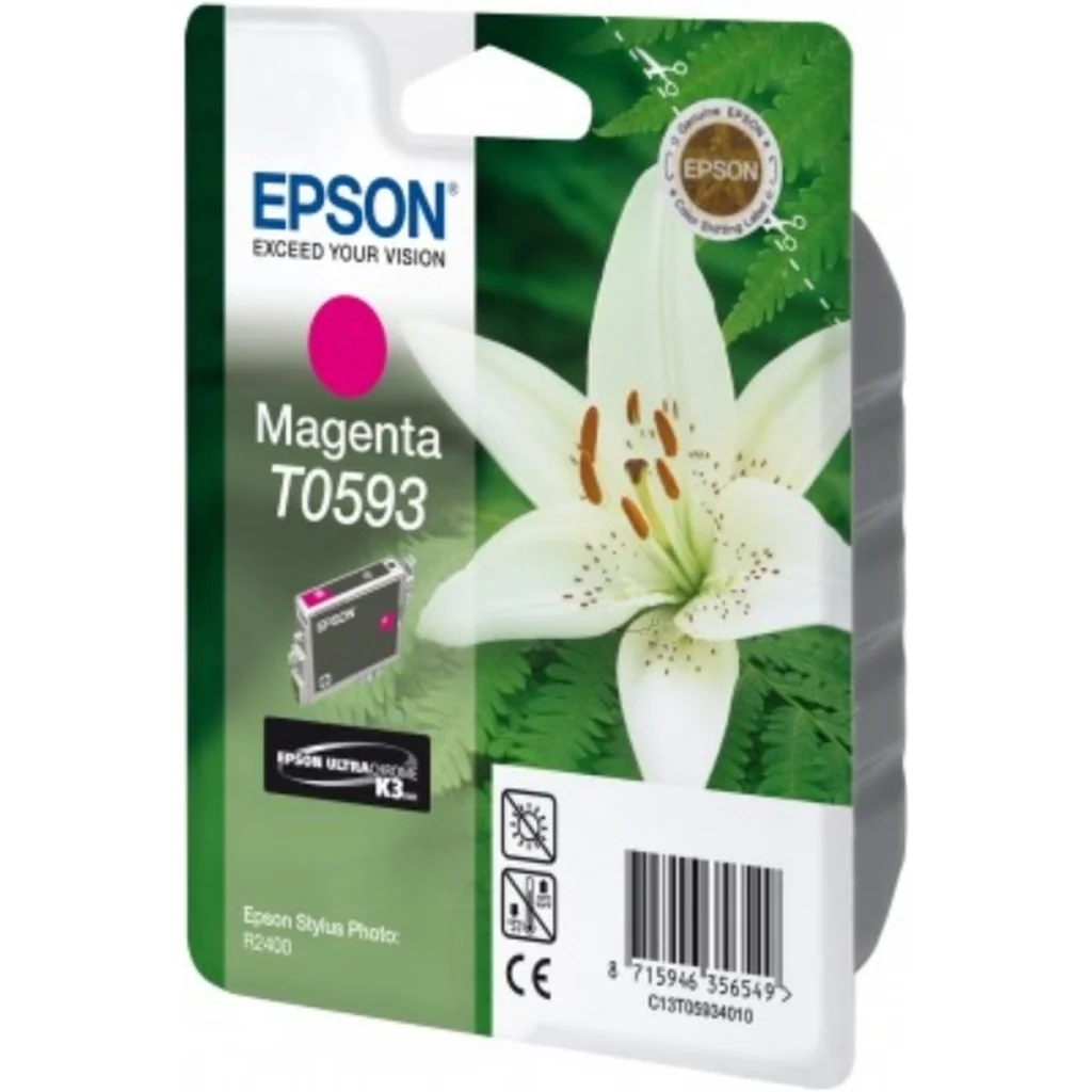 Epson T0593 Bläckpatron Magenta