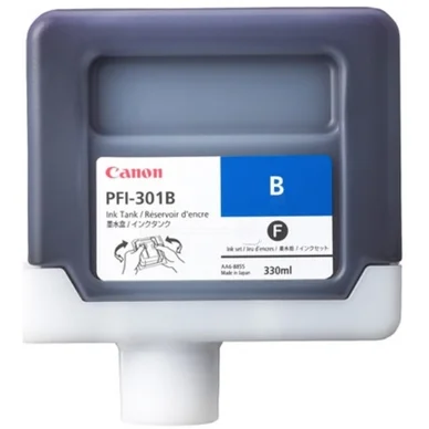 Canon Canon PFI-301 B Blækpatron Blå PFI-301B Modsvarer: N/A