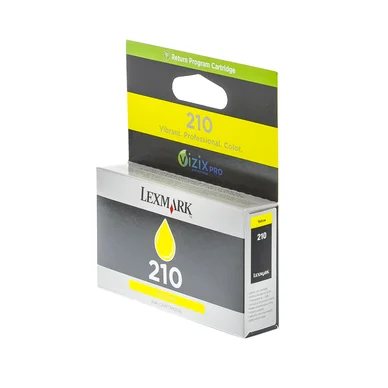 Lexmark 210 Bläckpatron gul, 500 sidor