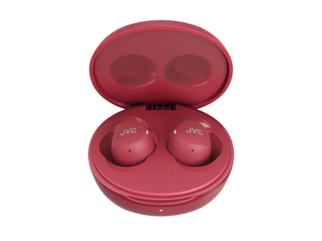 JVC Gumy True Wireless Mini Earphones Red