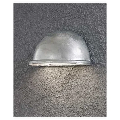 Konstsmide Torino halvmåneplafond liten E14. Galvad 7325-320