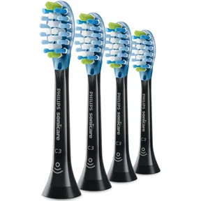 Philips Refiller C3 Premium Plaque Defence svart 4-pack