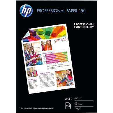 HP alt Fotopapper för laserskrivare - HP blankt A4 broschyr 150g