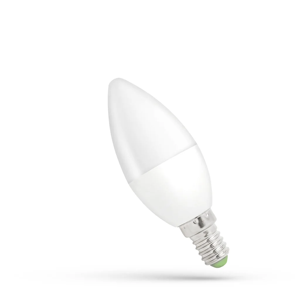 LED-lampa Kronljus E14 6W/840 540lm 230V Opal