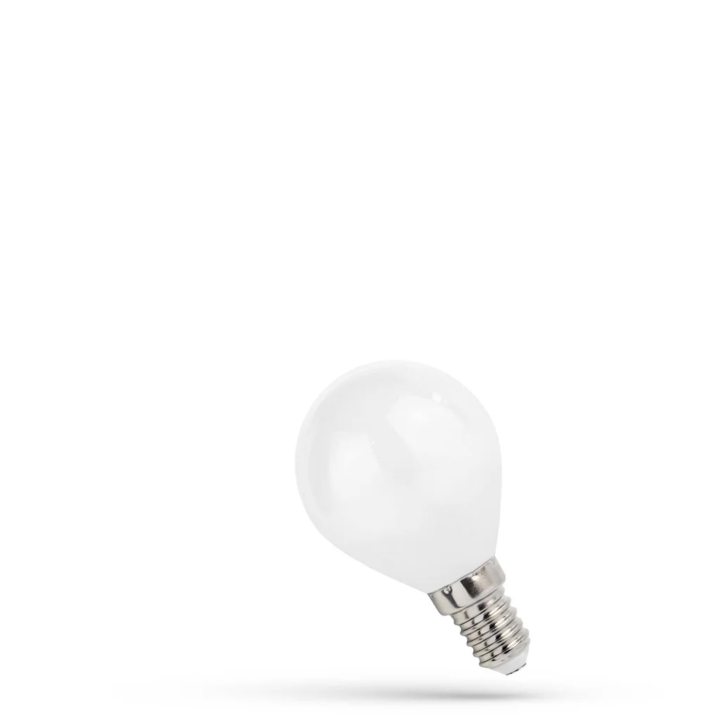 E14 LED-lampa Klotformad Opal 4W 4000K 410 lumen