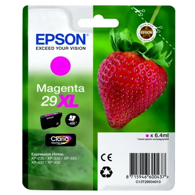 Epson Epson 29XL Blækpatron Magenta T2993 Modsvarer: N/A billede